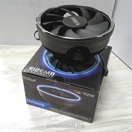 низкий кулер с подвесткой PCCooler E126M